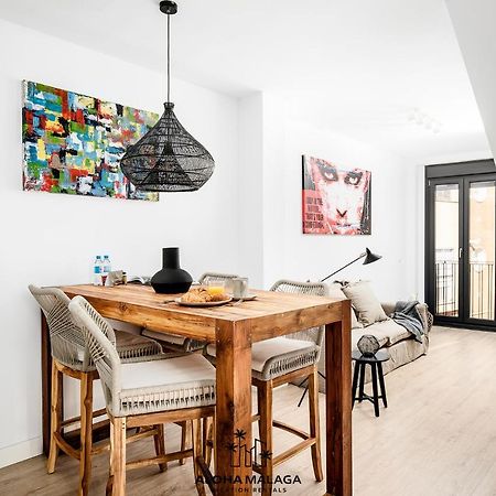 Luxury Duplex With Pool And Padel Court In Town Appartement Málaga Buitenkant foto